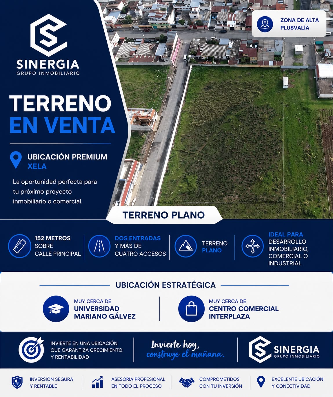Terreno Premium 44.5 Cuerdas, Xela